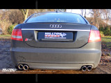 Catback exhaust AUDI S6 Quattro 5,2 FSI V10 320kW C6 Milltek Sport - Resonated with ECE Approval