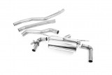 Catback exhaust BMW 3 F31 M340i Touring Milltek Sport - carbon tips