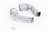 Downpipe kit Lamborghini Urus 4.0 V8 Milltek Sport - with Hi-Flow Sports catalysts