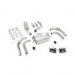 Valved catback exhaust AUDI RS3 8Y 2,5 TFSI Scorpion Exhaust - Non-Resonated / Carbon tips