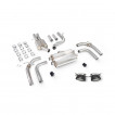 Valved catback exhaust AUDI RS3 8Y 2,5 TFSI Scorpion Exhaust - Resonated / Carbon tips