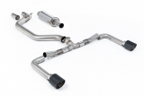 RACE Catback exhaust Cupra Leon Hatchback 2,0 TSI 180kW / 245hp Milltek Sport - Carbon tips