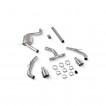 GPFback exhaust Cupra Leon 245 Scorpion Exhaust - Resonated / Polished Indy tips