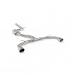 GPFback exhaust Cupra Leon 245 Scorpion Exhaust - Resonated / Polished Daytona tips