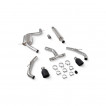 GPFback exhaust Cupra Leon 245 Scorpion Exhaust - Resonated / Polished Indy tips