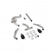 GPFback exhaust Cupra Leon 245 Scorpion Exhaust - Resonated / Ceramic Indy tips