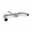 Half system BMW F30/F31 330D/335D, F32 430D/435D incl. xDrive (2013-2020) Scorpion Exhaust - Non-resonated / Polished Daytona tips