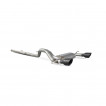 Valved Supersport catback exhaust Ford Focus MK3 RS Scorpion Exhaust - Resonated / Ceramic Daytona tips