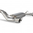 Catback výfuk Supersport Ford Focus MK3 RS Scorpion Exhaust - S rezonátorem / Leštěné Daytona koncovky