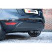 Rear silencer Ford Fiesta 1.0T EcoBoost Mk7 (Standard Valance Fit) Scorpion Exhaust - Polished Daytona tips