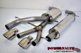 BCS Automotive Turbo Back výfuk R32 Style VW Golf 5 GTI & ED30 2,0 TFSI - Sport Cat 200