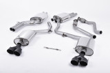 Catback exhaust AUDI S4 & S5 Sportback B8.5 (facelift 2012+) 3.0 TFSI V6 Milltek Sport - Black tips