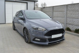 Maxton Design Spoiler předního nárazníku Ford Focus ST Mk3 Facelift V.4 - texturovaný plast