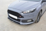 Maxton Design Spoiler předního nárazníku Ford Focus ST Mk3 Facelift V.4 - karbon