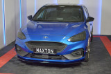 Maxton Design Spoiler předního nárazníku Ford Focus Mk4 ST/ST-Line V.6 - černý lesklý lak