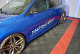 Maxton Design Prahové lišty Ford Focus Mk4 ST/ST-Line V.3 - karbon