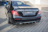 Maxton Design Boční lišty zadního nárazníku Mercedes E43 AMG/AMG-Line W213 - černý lesklý lak