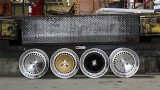 Stuttgart Wheels ST4 15x8 ET25 4x100 alu kola - matné s leštěným límcem