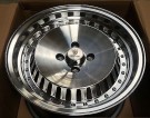 Stuttgart Wheels ST4 15x8 ET25 4x100 alu kola - celo leštěné stříbrné s límcem