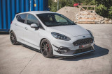 Maxton Design Prahové lišty Racing Ford Fiesta ST Mk8 - červeno-černá