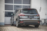 Maxton Design Boční lišty zadního nárazníku Ford S-Max Mk2 Vignale Facelift - černý lesklý lak