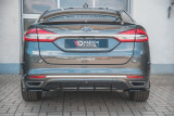 Maxton Design Spoiler zadního nárazníku Ford Mondeo Mk5 Vignale Facelift - černý lesklý lak