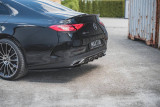 Maxton Design Zadní difuzor Mercedes CLS (C257) AMG-Line - černý lesklý lak