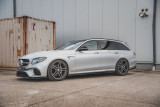 Maxton Design Prahové lišty Mercedes E63 AMG (S213) Estate - černý lesklý lak