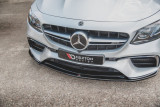 Maxton Design Spoiler předního nárazníku Mercedes E63 AMG (W213/S213) Sedan/Estate V.2 - černý lesklý lak