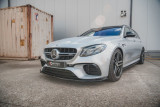 Maxton Design Spoiler předního nárazníku Mercedes E63 AMG (W213/S213) Sedan/Estate V.2 - karbon