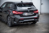 Maxton Design Boční lišty zadního nárazníku BMW řada 1 F40 + M-Paket / M135i V.3 - černý lesklý lak