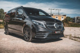 Maxton Design Spoiler předního nárazníku Mercedes třídy V AMG-Line (W447) Facelift V.4 - karbon