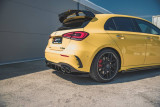 Maxton Design Boční lišty zadního nárazníku Mercedes AMG A45 S (W177) - černý lesklý lak