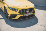 Maxton Design Spoiler předního nárazníku Mercedes AMG A45 S (W177) V.2 - černý lesklý lak