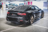 Maxton Design Prahové lišty Audi RS5 Sportback (F5) Facelift - černý lesklý lak