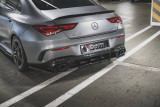 Maxton Design Boční lišty zadního nárazníku Mercedes AMG CLA 35 / 45 (C118) - černý lesklý lak