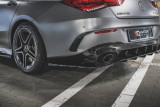 Maxton Design Boční lišty zadního nárazníku Mercedes AMG CLA 35 / 45 (C118) - karbon