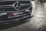 Maxton Design Spoiler předního nárazníku Mercedes AMG CLA 35 Aero (C118) V.2 - černý lesklý lak