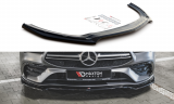 Maxton Design Spoiler předního nárazníku Mercedes AMG CLA 35 Aero (C118) V.1 - černý lesklý lak