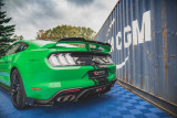 Maxton Design Nástavec spoileru víka kufru Ford Mustang GT Mk6 Facelift - černý lesklý lak