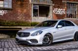 Maxton Design Prahové lišty Mercedes E63 AMG (W212) Sedan Facelift - karbon