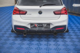 Maxton Design Zesílený zadní difuzor Racing BMW M140i F20 V.3 - červená