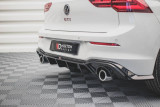 Maxton Design Spoiler zadního nárazníku VW Golf VIII GTI V.2 - texturovaný plast