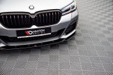 Maxton Design Spoiler předního nárazníku BMW 5 G30 M-Paket Facelift V.2 - černý lesklý lak