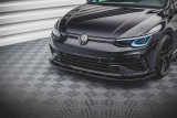 Maxton Design Spoiler předního nárazníku VW Golf VIII GTI - texturovaný plast