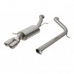 Cobra Sport Catback exhaust Audi A1 (8X) 1.4 TFSI 90kW S-Line - non-resonated / YTP4 tips