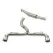 Cobra Sport GPF-back Venom exhaust Toyota GR Yaris - resonated / TP38 tips