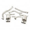 Cobra Sport Turboback de-cat exhaust Subaru WRX STI - non-resonated / TP38 tips