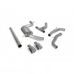 GPF-back exhaust VW Golf GTi Mk8 Scorpion Exhaust - non-resonated / Daytona trims