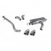 GPF-back exhaust Toyota GR Yaris Scorpion Exhaust - non-resonated / polished trims